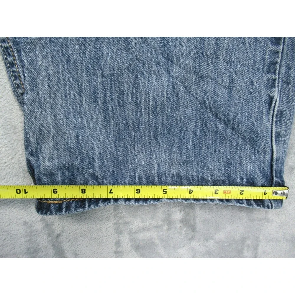 Levi's 569 Jeans Mens 42x30 (Actual 39x26.5) Relaxed Fit Straight Leg Blue